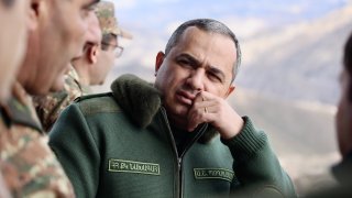 The Chairman of the Investigative Committee Artur Poghosyan with RA Minister of Defense Suren Papikyan Visited Southeastern Border Zone of the Republic